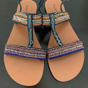 Rampage multicolor size 9 sandals